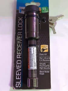 Reese Blocco Ricevitore Manicotto Towpower - Ricevitori 1/2" 5/8" Pin 1 1/4 e 2" Nero - Foto 1 di 10