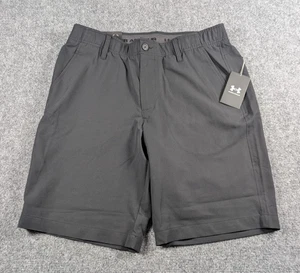 Under Armour Drive Golf Shorts Mens 34 Black Performance 10" Inseam NWT - Picture 1 of 9
