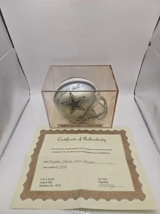 Michael Irvin Signed Dallas Cowboys Mini Helmet - Autographed w/ COA - Picture 1 of 10