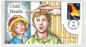 2005 COLLINS HANDPAINTED 3938 CHILD HEALTH STAMP ISSUE - Picture 1 of 1