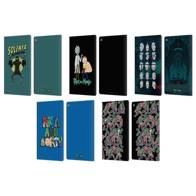 FUNDA LIBRO OFICIAL RICK AND MORTY TEMPORADA 3 PERSONAJES ARTE CUERO PARA AMAZON FIRE Foto 1 de 4