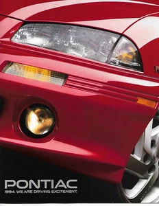 Pontiac Auto Prospekt Trans Am, Grand Am, Grand Prix usw. 1994 - Bild 1 von 1