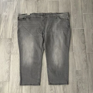 Nuevo con etiquetas Levi’s 541 B&T Athletic Taper para hombre 64x25 gris elástico cremallera mosca - Imagen 1 de 10