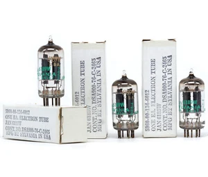 ONE 6189W/E82CC SYLVANIA NOS Tube Röhre Lampe Valvola Valve Valvula 진공관 真空管 电子管 - Picture 1 of 2