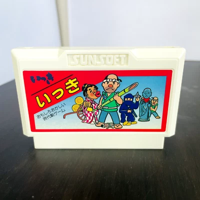 Ikki Nintendo Famicom Sun Soft 1985 Japanese Version SS34900 Action Retro - Image 1 of 4
