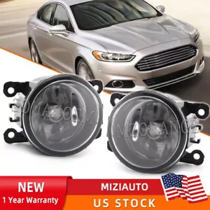 For Ford Fusion 2013 2014 2015 2016 Pair Bumper Fog Lights Driving Lamps W/Blubs - Picture 1 of 12