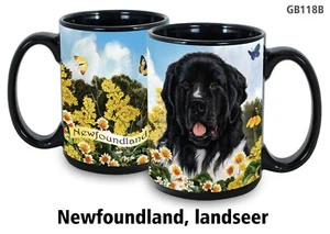 Garden Party Mug - Landseer Newfoundland - Picture 1 of 1