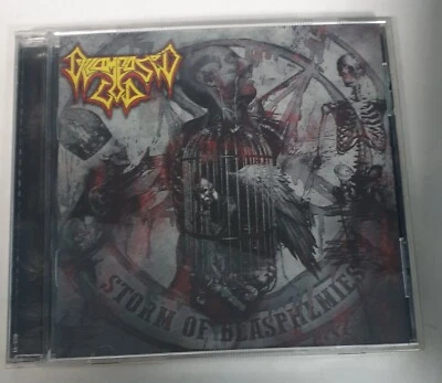 DECOMPOSED GOD Storm Of Blasphemies CD infested blood Foto 1 de 2