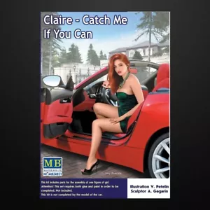 Claire - Catch Me if You Can Driving Girl 1/24 Scale Plastic Model Kit MB 24021 - Picture 1 of 13