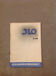 Manual de instrucciones ILO M 200 Dürkopp Hercules Maico Rixe Hoffmann original - Imagen 1 de 1