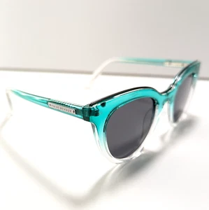 Prive Revaux The Kiki Polarized Sunglasses Green Clear Ombre Z10 50 22 145 Cat.3 - Picture 1 of 10
