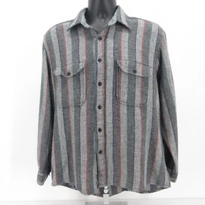 Vintage Fieldmaster Wollmischung Flanellhemd Herren Größe Large gestreift - Bild 1 von 7