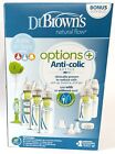 Dr. Brown’s Natural Flow® Anti-Colic Options+™ BOTTLE to SIPPY GIFT SET + Brush