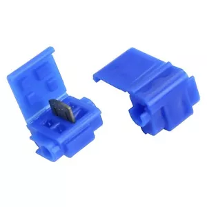 3M Scotchlok Electrical IDC 804-POUCH, Blue, 18-16 AWG(solid/stranded), 14 AWG - Picture 1 of 2