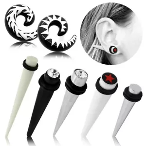 Dehnstab Dehnschnecke Dehner Spirale Piercingschmuck Plug Dehnungsstab Expander - Bild 1 von 9