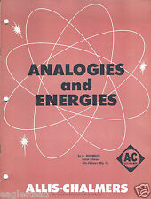 Technical Paper - Allis-Chalmers - Analogies and Energies - 1952 (E3028) 