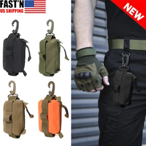 Tactical Small EDC Key Coin Holder Purse Pocket Wallet Waist Belt Bag Pouch Case - Picture 1 of 16