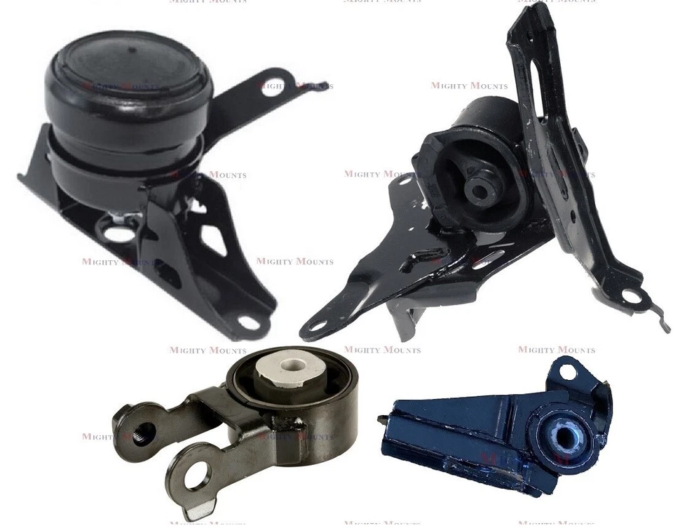 MLL287C 4pc Motor Mounts fit 1.5L Engine 2006 - 2015 Toyota Yaris Auto Transmiss - Image 1 of 1