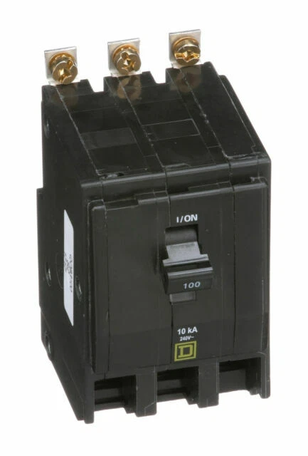 Square D QOB3100 100 A Miniature Circuit Breaker