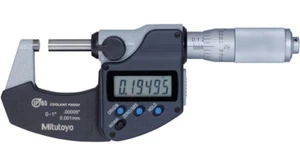 Mitutoyo 293-335-30 Digimatic Micrometer, 0-1"/0-25mm Range, .00005"/0.001mm - Picture 1 of 1