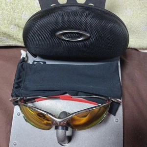 Oakley Juliet polarized lenses y2k 00s With Micro Bag And Hard Case Men - Picture 1 of 13