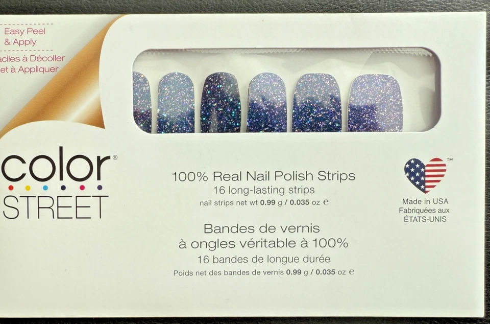 Цветные уличные полоски для лака для ногтей — фиолетовые оттенки, трудно найти/без ретов, БЕСПЛАТНАЯ ДОСТАВКА! - Изображение 1 из 1