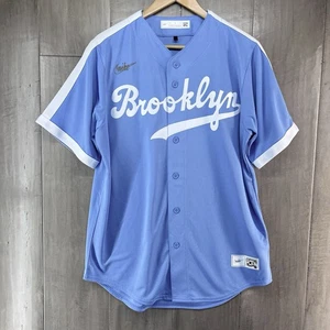 Nike Brooklyn Dodgers Cooperstown Kollektion Trikot unbedruckt Herren Medium neu ohne Etikett - Bild 1 von 8