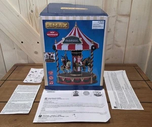 Lemax "Winter Holiday Carousel" Sights & Sound SKU 14902 Christmas  - Picture 1 of 6
