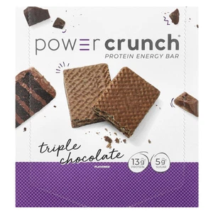 Power Crunch® Protein Energy Bar, Triple Chocolate, 12 Bars, 1.4 oz (40 g) Each - Picture 1 of 4