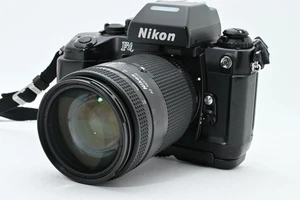 [Exc+5] Nikon F4 35mm SLR Film Camera + AF Nikkor 35-135mm F3.5-4.5 From Japan - Picture 1 of 24