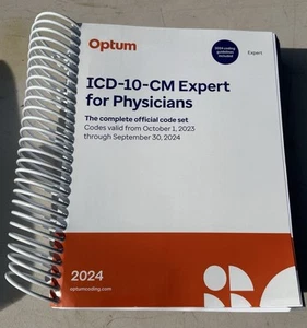 Optum Spiral 2024 ICD-10-CM Expert for Hospitals The Complete Official Code Set - Picture 1 of 2