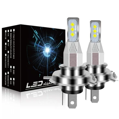 For Ford Falcon BF BA FG XR6 H4 XR8 LED Headlight Kit Bulbs Globes Lamp NEW 2x - image 1 of 4