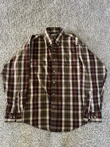 Natural Issue Herren Hemd Größe M kariert Button Down faltenfrei - Bild 1 von 5