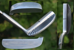 CUSTOM Proto Blade Heel Shaft Putter / Napa 8802 MILLED & Engraved RH 33.25" - Picture 1 of 24