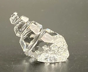 Vintage Swarovski Kristall Mini Muschel Figur mit Schwan Logo, Made in Austria. - Bild 1 von 11