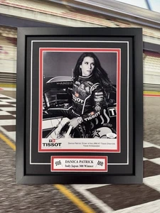 Danica Patrick Signed 8x10 Photo Jsa Auto Custom Framed NASCAR - Picture 1 of 4