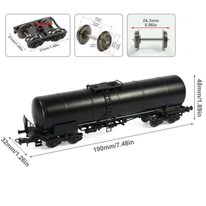 1 Unit Evemodel Train Tank Wagon Model Trains HO Scale 1:87 Oil Tank Car C8768 - Picture 1 of 32