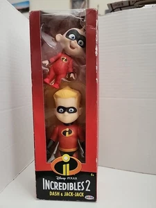 Dash & Jack Jack INCREDIBLES II 2 Disney Pixar Jakks (2018) - Bild 1 von 7