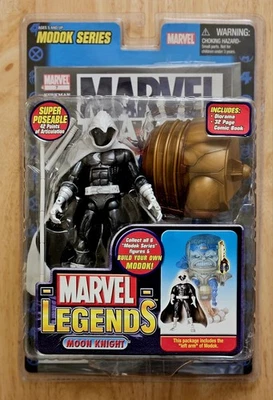 ToyBiz Marvel Legends Modok BAF MOON KNIGHT 6" Action Figure 2006 Khonshu Sealed - Image 1 of 4