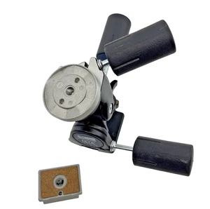 Manfrotto 3030 3 Way Pan and Tilt Tripod Head with Quick Release Plate - Picture 1 of 7