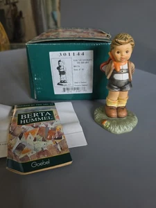 Berta Hummel "You've Stolen My Heart" 301144 w/Box Boy Holding Heart Behind Back - Picture 1 of 6