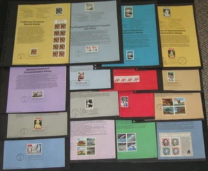 US 1989 First Day Souvenir Pages Yearsets Complete - Picture 1 of 1
