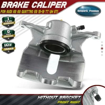 Pinza de freno delantera derecha pasajero para Audi A3 Quattro RS3 TT Quattro VW GTI Foto 1 de 4