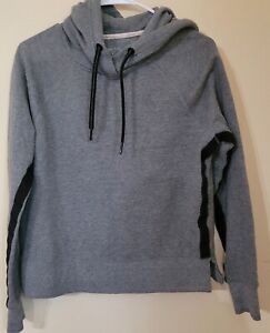 Junior Small Calvin Klein Preformance Grey Hooded Sweatshirt NO Pockets