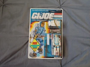 1989 Hasbro G.I. Joe SUB-ZERO Action Figure With Command Ring, New In Org. Pkg. - Imagen 1 de 10