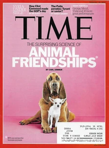Time Magazine February 20 2012 Animal Friendships Mario Monti Great Performances - Picture 1 of 3