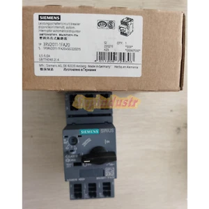 one NEW SIEMENS IN BOX 3RV2011-1FA20 Circuit Breaker SPOT STOCK~ - Picture 1 of 2