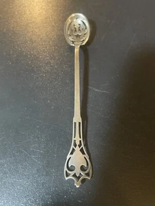 Cuchara de Oliva “Putnam” de Watson Sterling, Reticulada, Larga, 6 1/8” Envío Gratis - Imagen 1 de 6