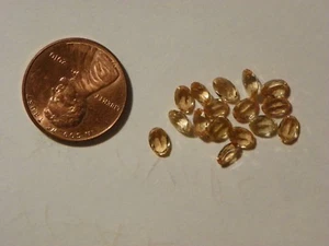 Granate Amarillo Alrededor 3.5 x5 Ovalado Una Pieza Ligero Inclusiones Naturales Limpieza de Ojos - Imagen 1 de 1