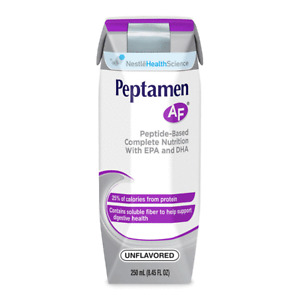 Peptamen AF 250mL, Carton, Ready to Use, Adult, Case of 24